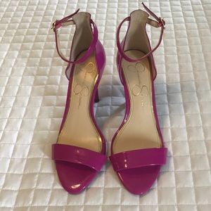 Never Worn 5.5 Jessica Simpson Ankle Strap Heels